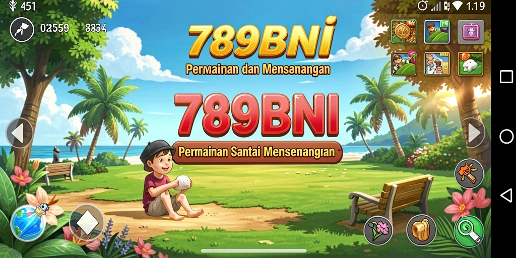 Tampilan gameplay <strong>789BNI</strong> yang penuh warna dan menarik.