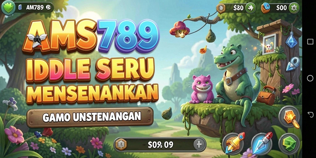 Tampilan gameplay menarik dari game Idle yang seru.