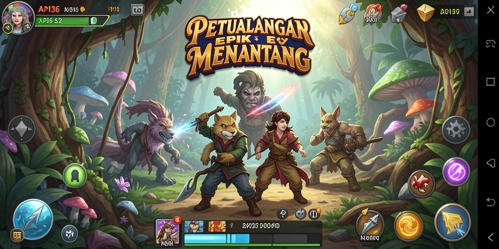 Screenshot menunjukkan gameplay seru dalam API36 yang penuh tantangan.