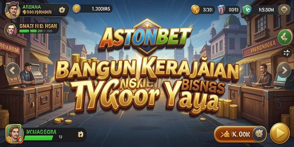 Tampilan gameplay Tycoon ASTONBET yang menarik dan interaktif.