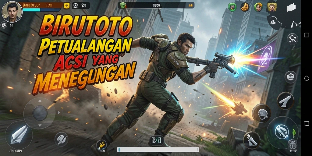 Gameplay seru BIRUTOTO dengan aksi mendebarkan.