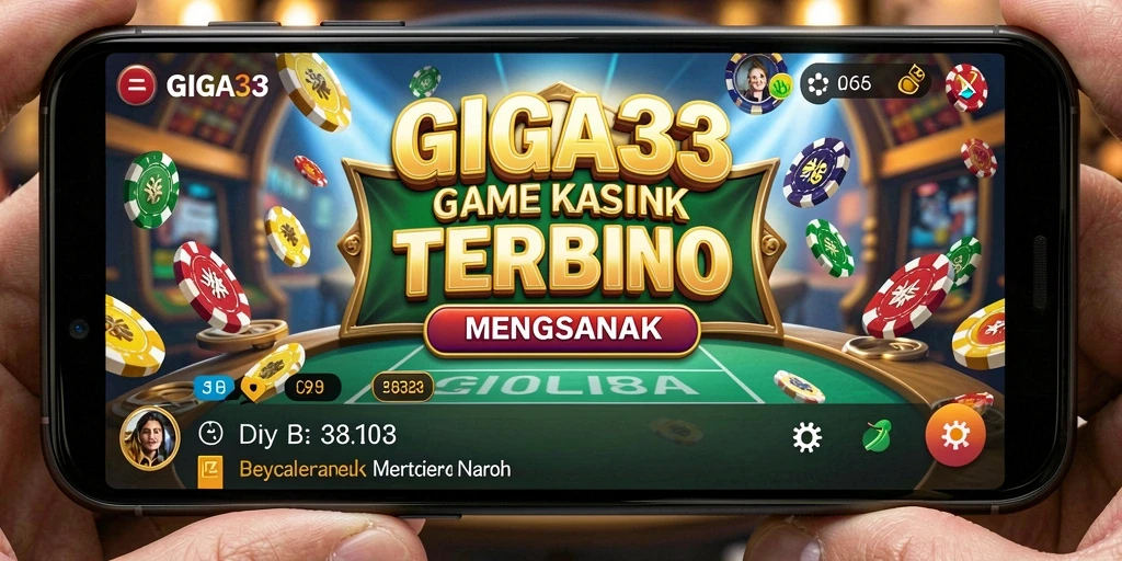 Screenshot GIGA33 menampilkan gameplay menarik dan interaktif dalam suasana Kasino.