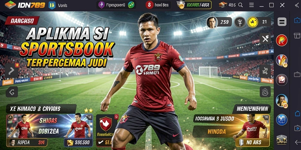 Tampilan gameplay IDN789 yang menarik dan interaktif dalam Sportsbook.