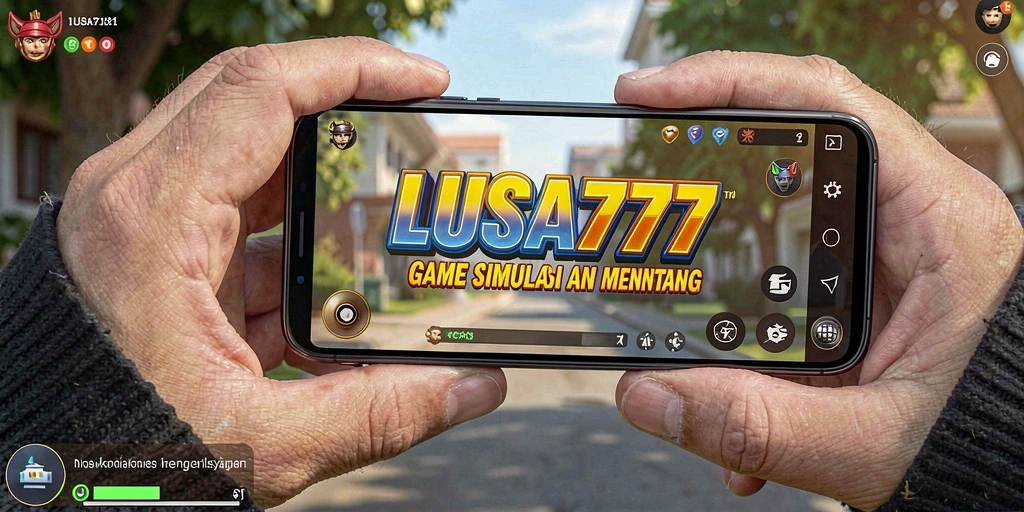 Tampilan gameplay LUSA777 yang menarik dan penuh warna.