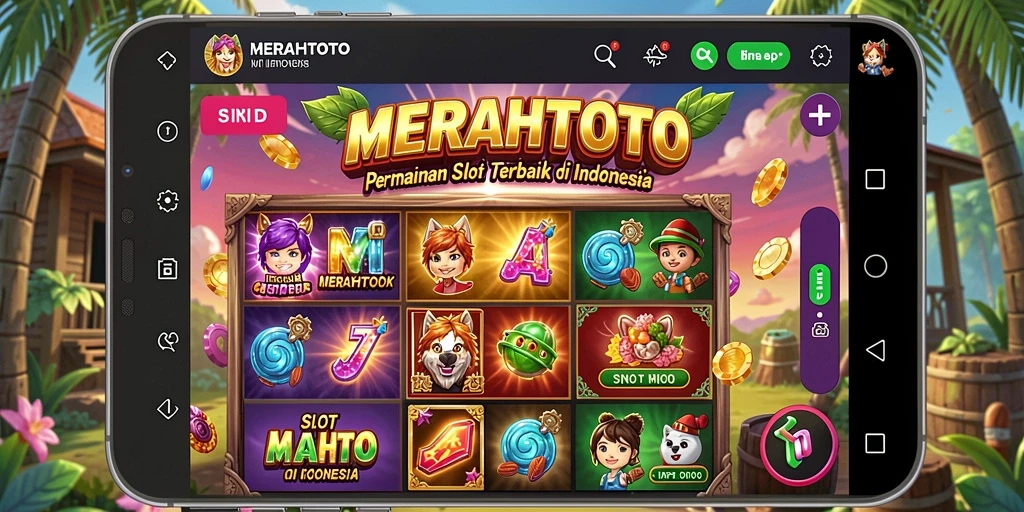 Tampilan menarik dari gameplay Slot MERAHTOTO yang seru.