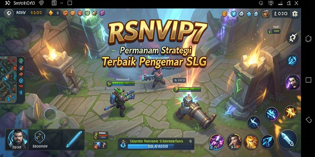 Tampilan gameplay RSNVIP7 dengan berbagai strategi SLG yang menarik.